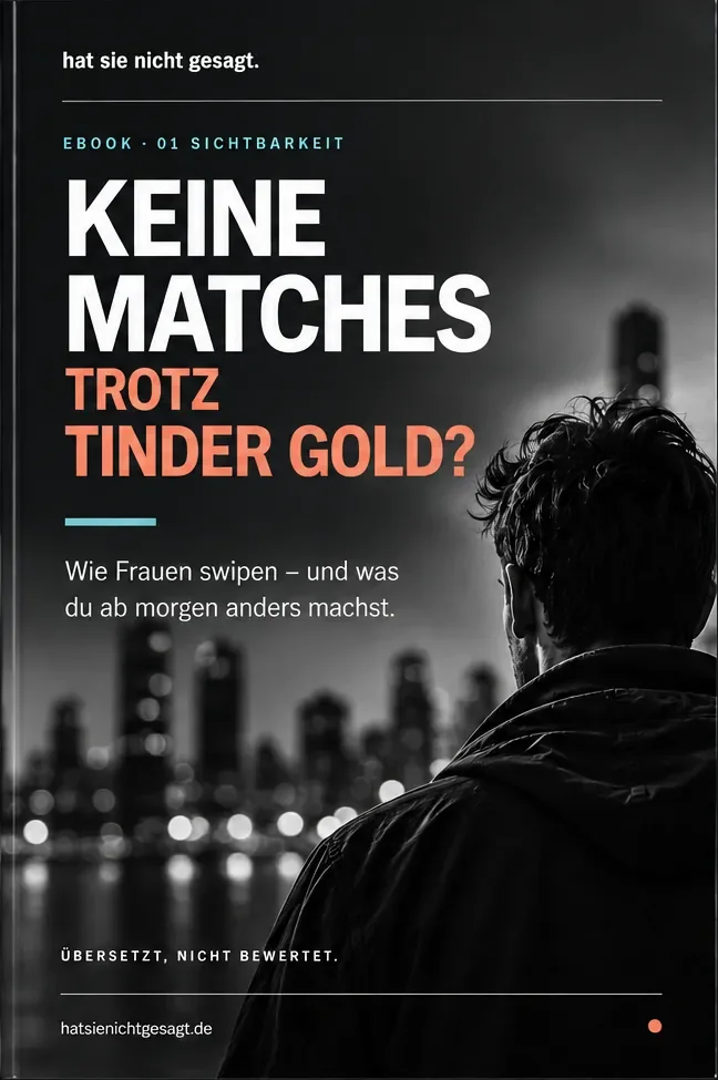 Cover des eBooks Keine Matches trotz Tinder Gold?